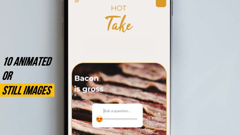 Instagram Stories Slider Tool - Hot Takes Edition